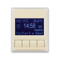 Hodiny spínací programovatel 3292E-A20301 21 slonová kost/led. bílá Element ABB