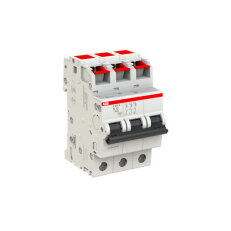 jistič 3P s bezšroubovou svorkou S203S-B13 13A char. B 6kA ABB 2CDS253002R0135