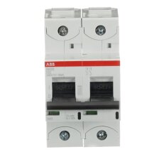 S802S-D32 jistič 2p char. D 32A s klecovou svorkou Icu 50kA ABB 2CCS862001R0321