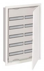 Zapuštěná rozvodnice ABB U52 -120M s dveřmi