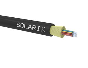 DROP1000 kabel 24vl 9/125 4,0mm LSOH Eca černý 500m SOLARIX 70291245