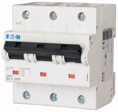 Eaton 211806 Jistič AZ,char C,3pólový,In=100A,Icn=20kA ,Icu=20kA AZ-3-C100