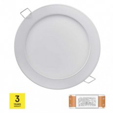 Set: LED PANEL VES.KR 12W IP20 WW B+tria