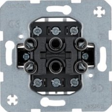 Vypínač, 3-pólový, 16 AX, 400 V AC, šr.sv., modul přístroje BERKER 533023