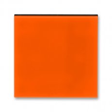 Kryt stmívače s krátkocest. ovl. 3299H-A00100 66 oranžová/kouř. černá Levit ABB