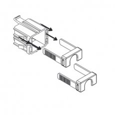 XBTZGCLP2 Spona pro zajištění USB kabelu