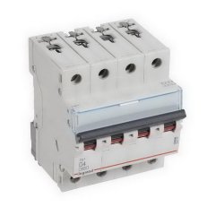TX3 JISTIČ, 4 PÓLOVÝ, CHAR. D, 4A 6000A LEGRAND 403767