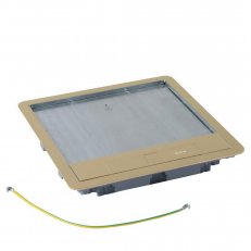 PODLAHOVÉ KRABICE - KRYT PRO 88022/88025, MOSAZ LEGRAND 088008
