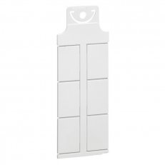 ŠTÍTKY 26X17MM SAMOLEPÍCÍ BEZ POPISU PRO LOGICAB2 LEGRAND 038550
