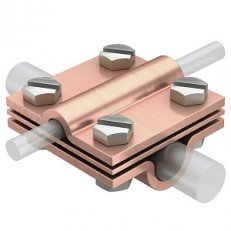 OBO 5312442 Křížová spojka 252 8-10X16 CU