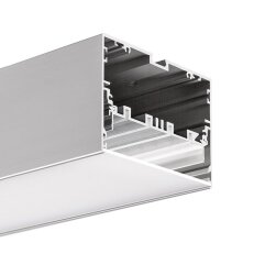 LED hliníkový profil KLUŚ MOD-100 stříbrná 2m /18049_2m/ ALUMIA A18049A_2