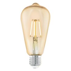 Světelný zdroj E27-LED ST64 4W jantar 2200K EGLO 110055
