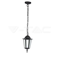 Garden Ceiling Lamp E27 Matt Black,  VT-