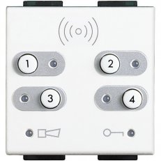 Legrand N4607/4 BTL MAG.ČTEČKA,4 SCÉN