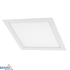 Downlight hranatý BOLED 24W 1650lm 3000K IP20 bílá Bemko 105452