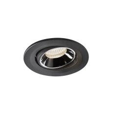 NUMINOS MOVE S, zápustné stropní svítidlo černé/chrom 4000 K 55° SLV 1005363