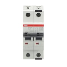 S302P-C25 2F jistič 25 A char. C 25kA ABB 2CDS382001R0254