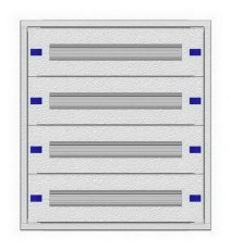 Konstrukce instalační 2-12K, hloubka 100mm SCHRACK IL148912--