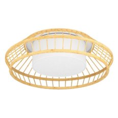 Stropní svítidlo YUKU-Z LED bílá/bambus 22W IP20 EGLO 900841