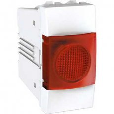 Unica Indikační světlo červené, 1 modul, Polar SCHNEIDER MGU3.775.18R