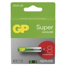Alkalická baterie GP Super AAA (LR03) B01118