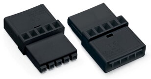 Spojka 5pól. Kód. A černá WAGO 890-605