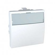 Unica Tlačítko 1/0 s podsvíceným popisovým polem 12V Polar MGU3.246.1812V