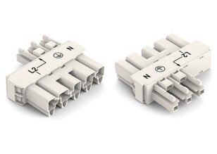 Spojka 5pól./3pól. Kód. A bílá WAGO 770-952