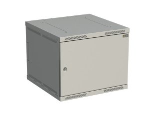 Rozvaděč nástěnný SENSA 9U 600mm, dveře plech, RAL 7035 SOLARIX 83000282