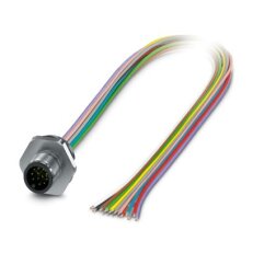 Přístrojový konektor zpředu stěny SACC-E-M12MS-12P-M16XL/0,5 1411582