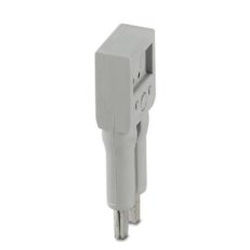 FBST 2-5 Zástrčný můstek, rozteč: 5,2 mm, barva: šedá 3025066