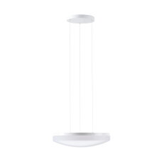 Závěsné LED svítidlo s plastovým stínidlem OSMONT SAGITA LE2 24W IP40 4K bílá