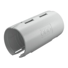 OBO 3000 MMS M32 LGR Quick-Pipe spojka, M32, světle šedá, Polypropylen