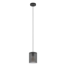 Závěsné svítidlo COLOMERA E27 černá/šedá 1X40W IP20 EGLO 901162