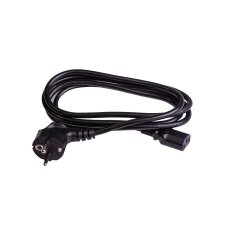 Kabel studeného spotřebiče, délka 1,8 m, černý SLV 1008029