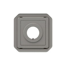 NOVÉ PLEXO IP55 ADAPTÉR PRO OSMOZ ŠEDÝ POUZE PŘÍSTROJ LEGRAND 069568L