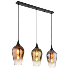 Závěsné svítidlo LAVUS černá 3x60W E27 IP20 GLOBO 15552-3H
