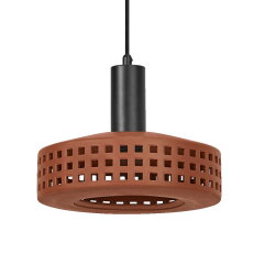 Závěsné svítidlo LEDVANCE Decor Clay Windows Pendant 1XE27 Brown