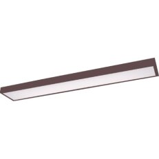 Stropní a nástěnné svítidlo Quatro panel S 1200x150 hnědá 28W IP20 G5 913247/06