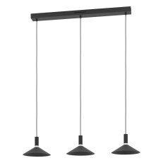 Závěsné svítidlo CONOMAVILLA-Z LED-RGB/CCT 22,5W IP20 černá EGLO 902184