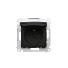 Zásuvka silová 1 násobná typ E (přístroj