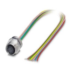 Přístrojový konektor zpředu stěny SACC-E-M12FS-8CON-PG9/0,5X 1239865