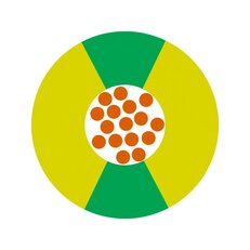 Jednožilový vodič H05V2-K 1X0,5 GN/YE zelená/žlutá LAPP 4515001