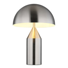 Stolní lampa ATOMA nikl 2x E27, max. 40W 230V GLOBO 21030N