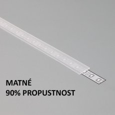 FKU-PJ-2M-FR Plexi J matné pro FKU13,14,18, 2m FK TECHNICS 4738735