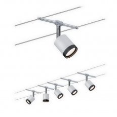 Lankový systém TubeLED 5x4W matný chrom/chrom PAULMANN 3981