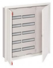 Zapuštěná rozvodnice ABB U53M -120M s dveřmi
