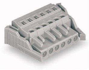 Pružinová svorka CAGE CLAMP 2,5mm2 šedá 7pól. WAGO 231-107/037-000