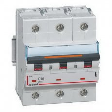 DX3 JISTIČ, 3 PÓLOVÝ, CHAR. D,16A 25KA LEGRAND 409833
