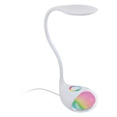 Stolní svítidlo CABADO 1 LED-RGB TOUCH bílá 2,7W IP20 EGLO 97078